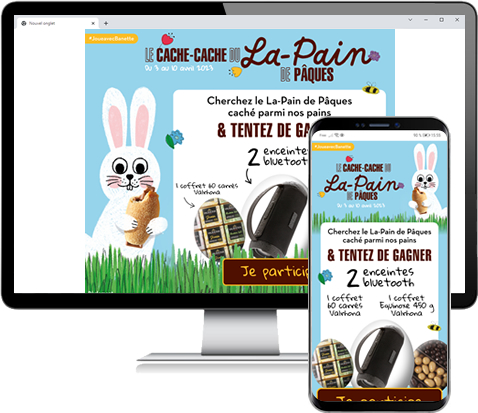 La-Pain de Pâques, jeu Kimple "cherche et trouve"