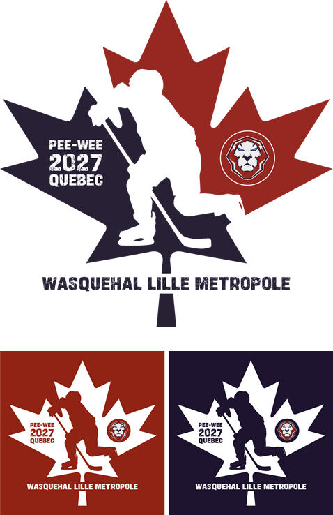 Identité visuelle du tournoi PeeWee 2027